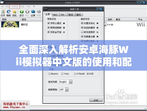 全面深入解析安卓海豚Wii模拟器中文版的使用和配置方法