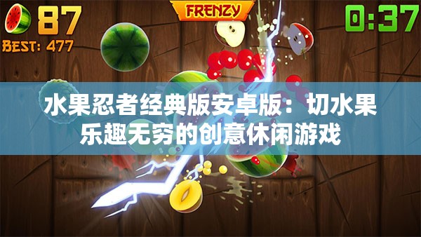 水果忍者经典版安卓版：切水果乐趣无穷的创意休闲游戏