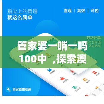 管家婆一哨一吗100中  ,探索澳门魅力的另一面_电信版IPHONE.3.94