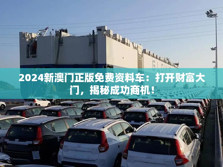 2024新澳门正版免费资料车：打开财富大门，揭秘成功商机！