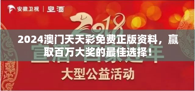 2024澳门天天彩免费正版资料，赢取百万大奖的最佳选择！