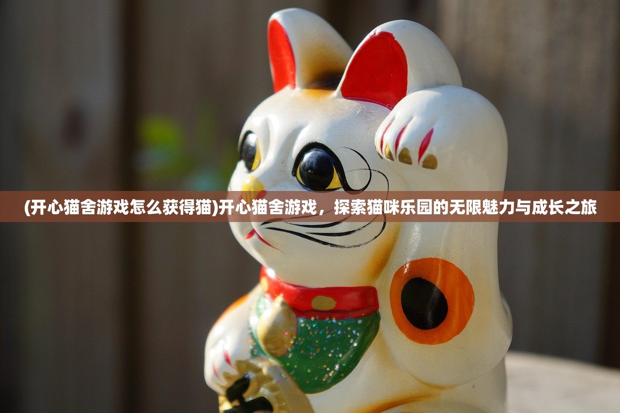 (开心猫舍游戏怎么获得猫)开心猫舍游戏，探索猫咪乐园的无限魅力与成长之旅